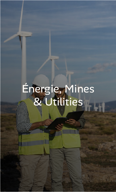 Recrutement de talents dans les secteurs énergie, mines et utilities pour les entreprises