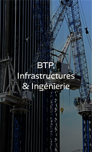 Secteur BTP, infrastructures et ingénierie accompagné par le cabinet de recrutement Evotrust