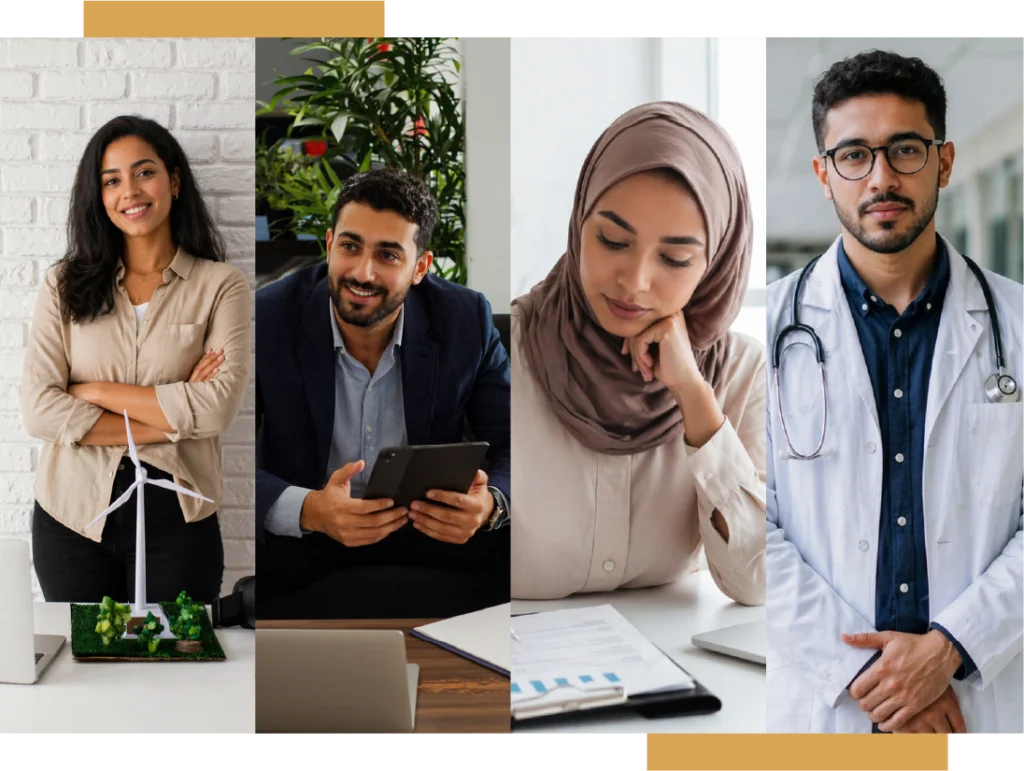 Talents de la diaspora marocaine issus de différents secteurs professionnels
