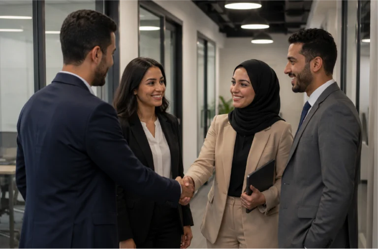 Accueil d’une nouvelle collaboratrice lors d’un processus de pré-boarding en entreprise